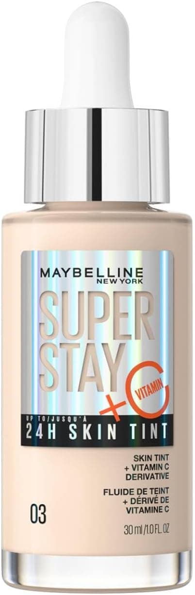 ست آرایشی کرمپودر Skin Tint Super Stay و رژ لب مایع مات Super Stay Matte Ink MAYBELLINE مدل 03 و 20 Pioneer ست آرایشی کرمپودر Skin Tint Super Stay و رژ لب مایع مات Super Stay Matte Ink MAYBELLINE مدل 03 و 20 Pioneer
