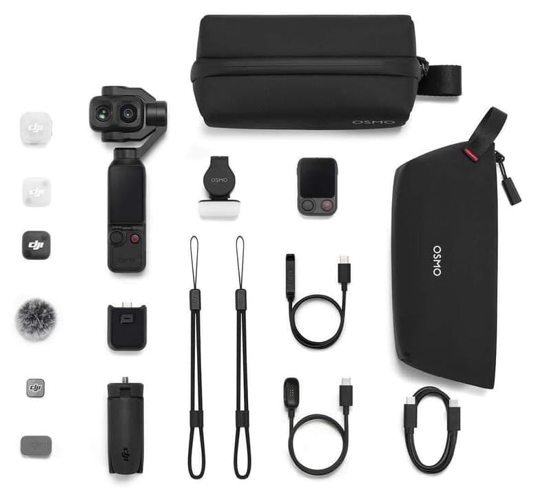 دوربین گیمبالی DJI مدل Osmo Pocket 4P کمبو ولاگ Creator دوربین گیمبالی DJI مدل Osmo Pocket 4P کمبو ولاگ Creator