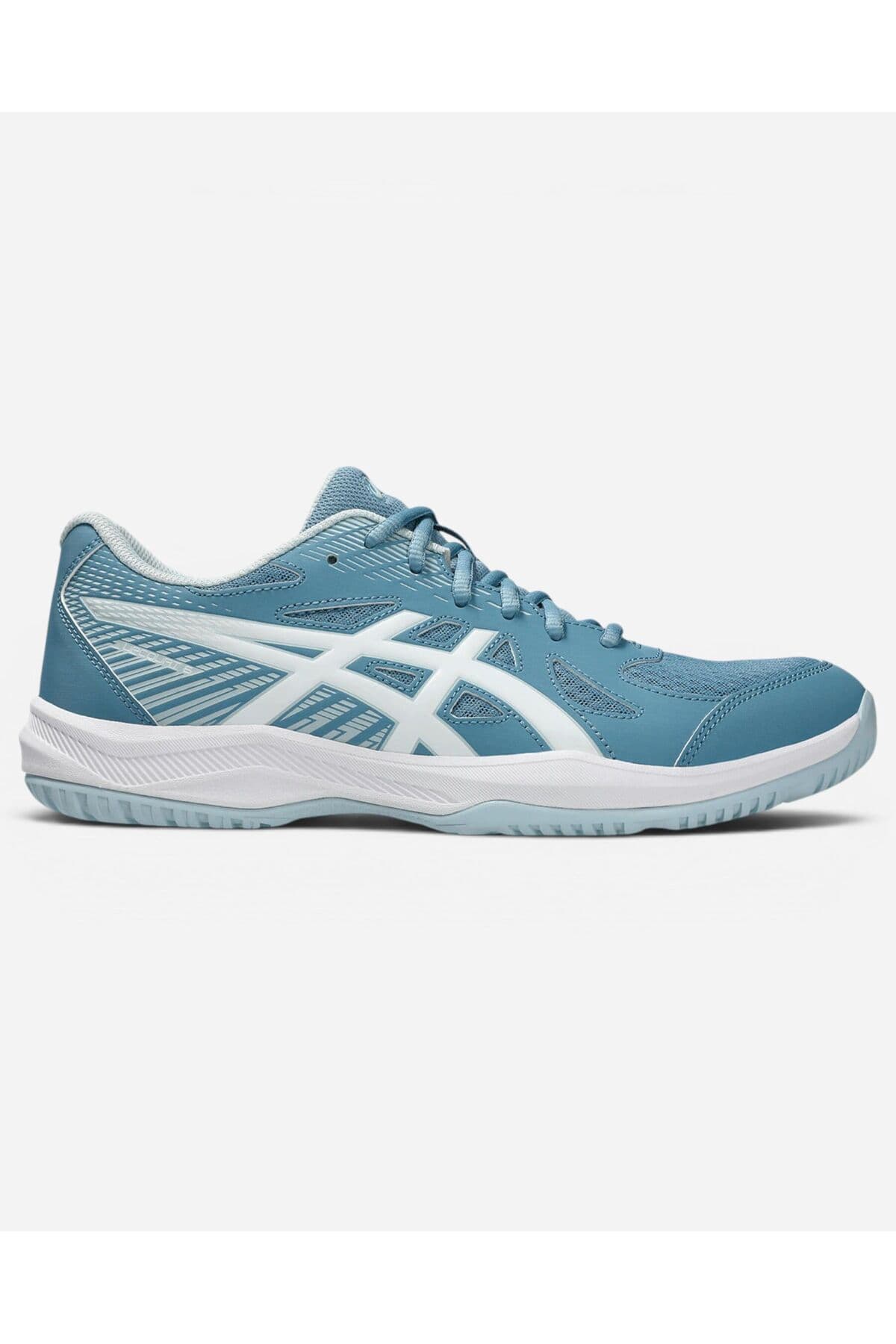 کفش والیبال مردانه Asics آبی مدل UPCOURT 6 1071A104-404 کفش والیبال مردانه Asics آبی مدل UPCOURT 6 1071A104-404