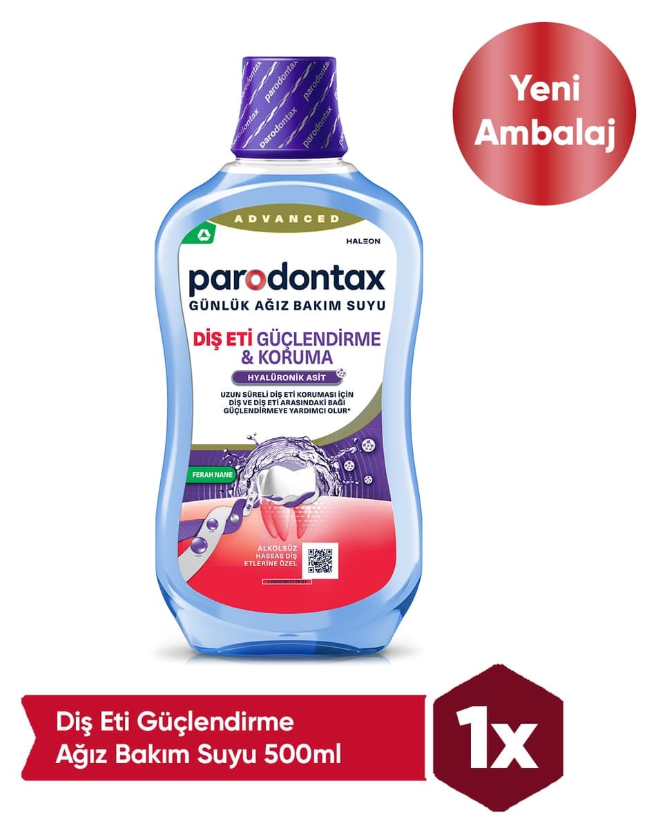 دهانشویه Parodontax تقویتکننده لثه 500ml دهانشویه Parodontax تقویتکننده لثه 500ml