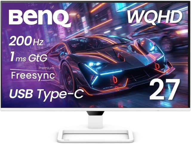 مانیتور گیمینگ 27" BenQ مدل EW270Q با پنل IPS، وضوح 2K QHD، نرخ نوسازی 200Hz، USB-C (65W)، HDRi و HDMI مانیتور گیمینگ 27" BenQ مدل EW270Q با پنل IPS، وضوح 2K QHD، نرخ نوسازی 200Hz، USB-C (65W)، HDRi و HDMI