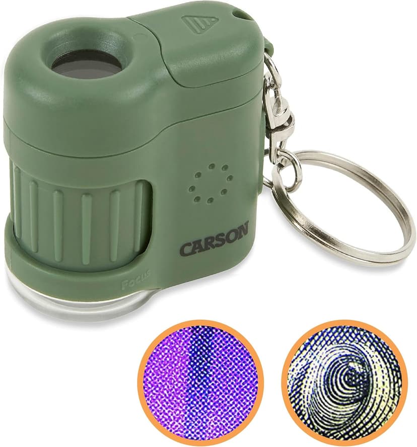 میکروسکوپ جیبی جاکلیدی CARSON MicroMini سبز مدل MM-280G میکروسکوپ جیبی جاکلیدی CARSON MicroMini سبز مدل MM-280G