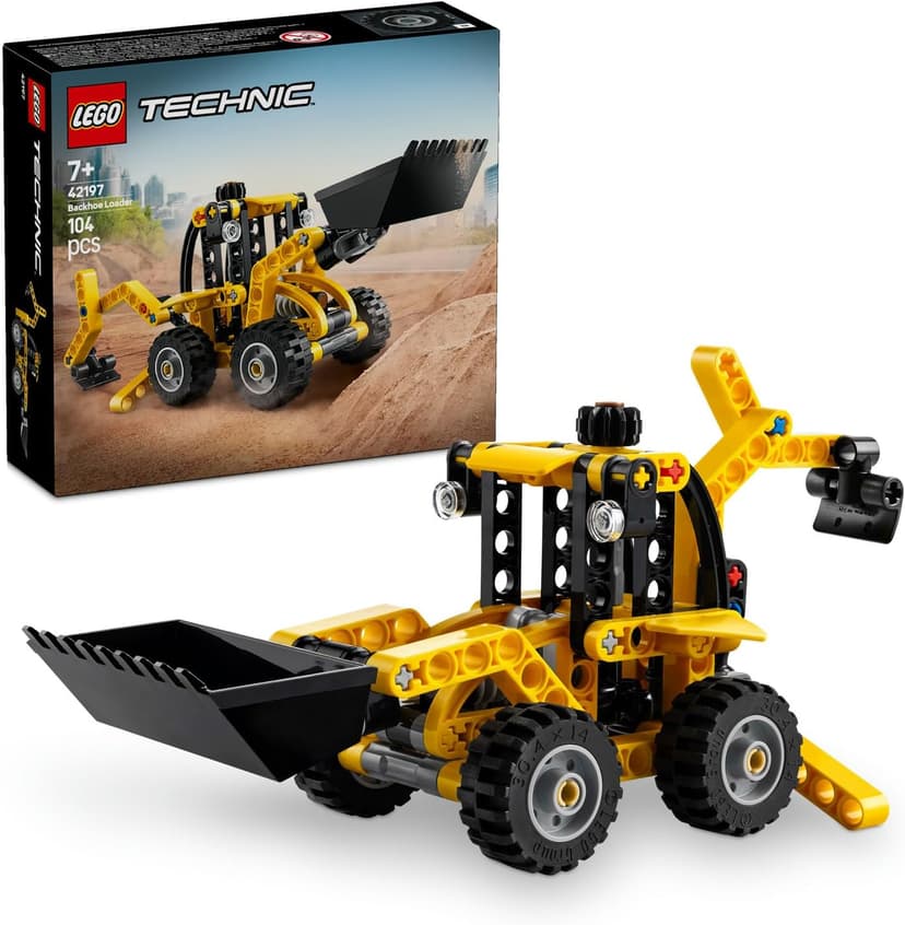 لگو Technic بیلمکانیکی و لودر مدل 42197 لگو Technic بیلمکانیکی و لودر مدل 42197