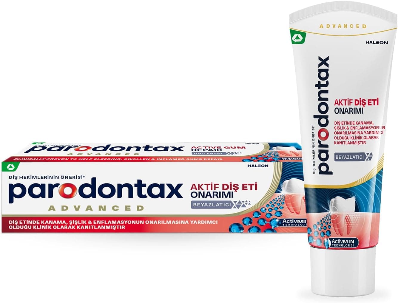 خمیردندان سفیدکننده Parodontax با ترمیم فعال لثه 75 ml خمیردندان سفیدکننده Parodontax با ترمیم فعال لثه 75 ml