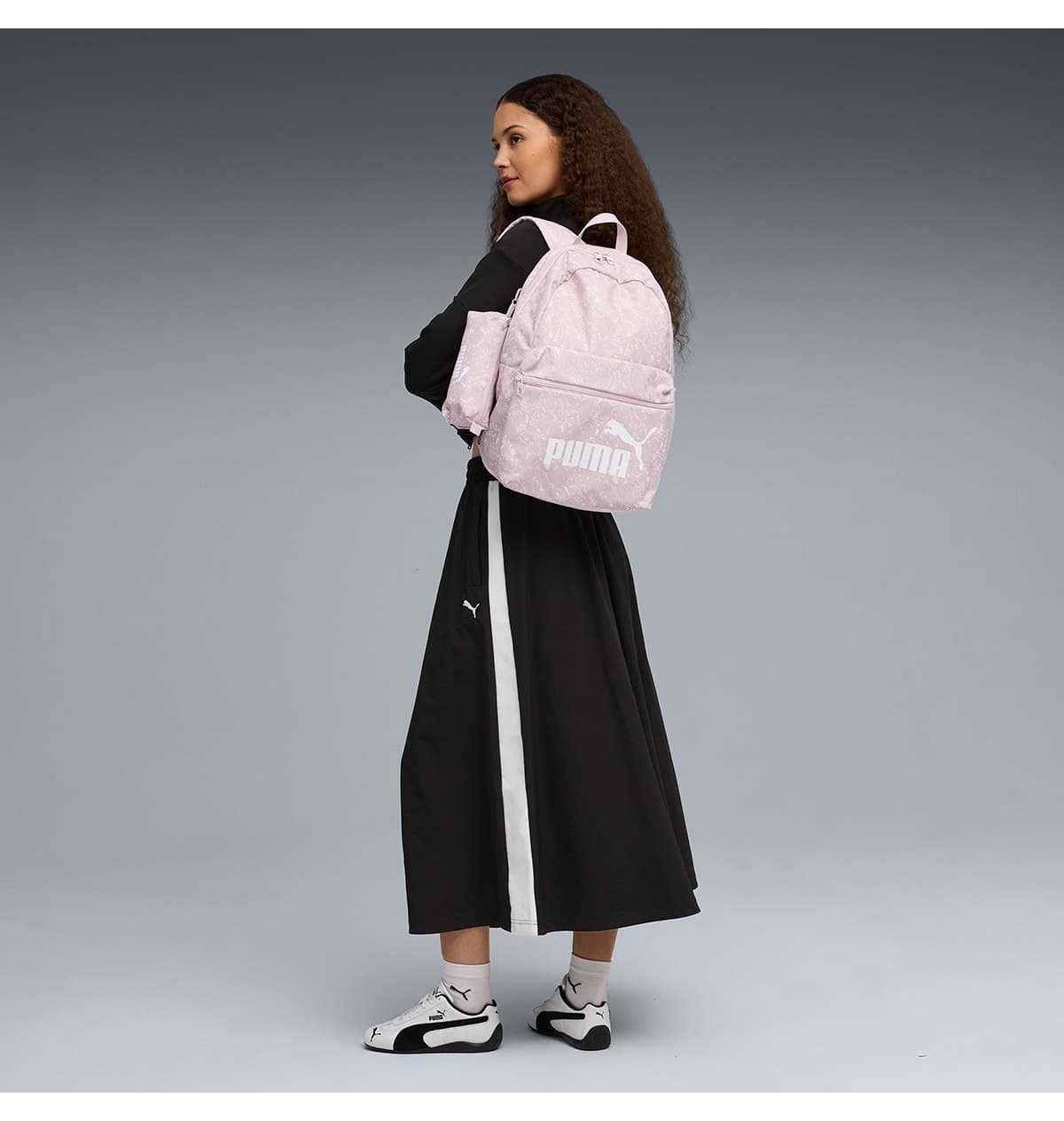 کولهپشتی یونیسکس Puma Phase AOP صورتی با کیف مدادی روزمره مدل 09173301 کولهپشتی یونیسکس Puma Phase AOP صورتی با کیف مدادی روزمره مدل 09173301