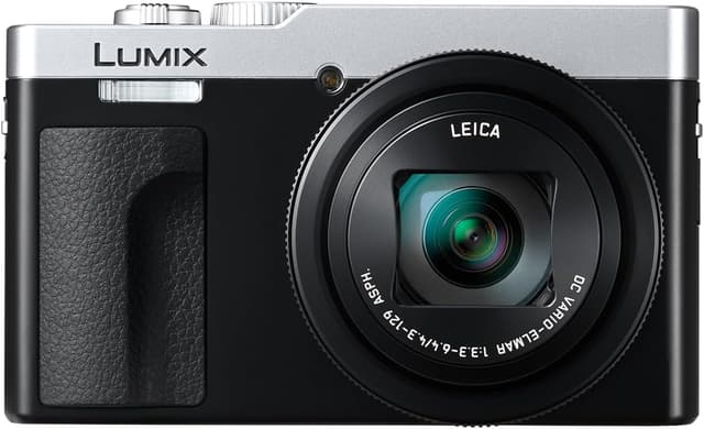 دوربین کامپکت سفری Panasonic LUMIX مدل DC-TZ99E-S با لنز Leica DC، زوم 30x، 20,3 MP، فیلمبرداری 4K 30p، نمایشگر تاشو 3 اینچی، نقرهای دوربین کامپکت سفری Panasonic LUMIX مدل DC-TZ99E-S با لنز Leica DC، زوم 30x، 20,3 MP، فیلمبرداری 4K 30p، نمایشگر تاشو 3 اینچی، نقرهای