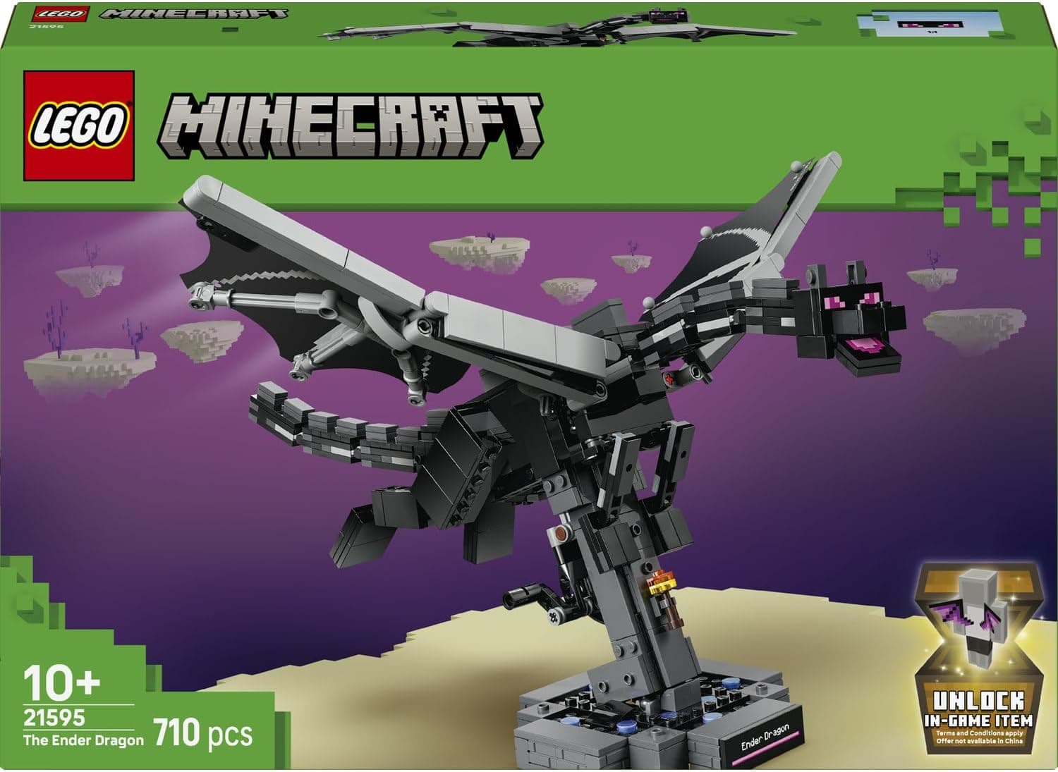 لگو Minecraft Ender Dragon مدل 21595 لگو Minecraft Ender Dragon مدل 21595