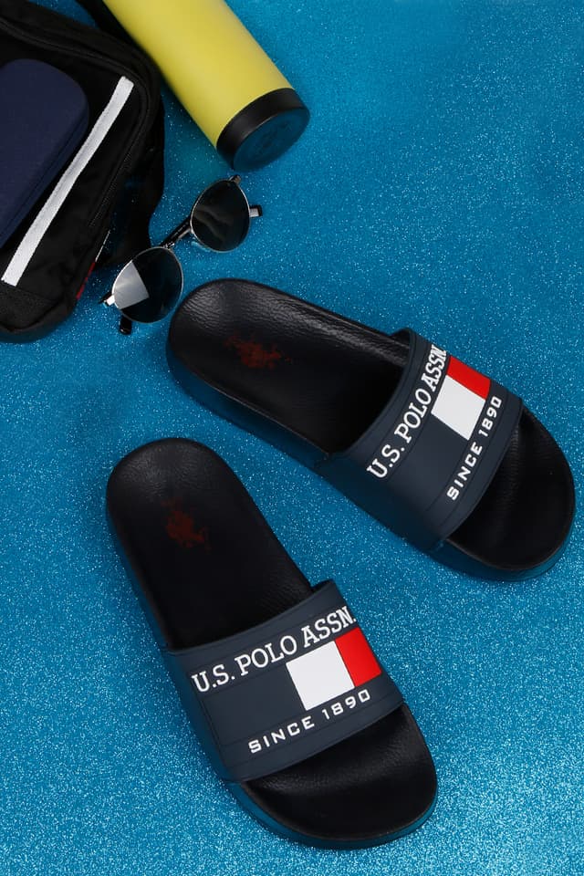 صندل دمپایی U.S. Polo Assn. سبک، راحت و مقاوم در برابر آب صندل دمپایی U.S. Polo Assn. سبک، راحت و مقاوم در برابر آب
