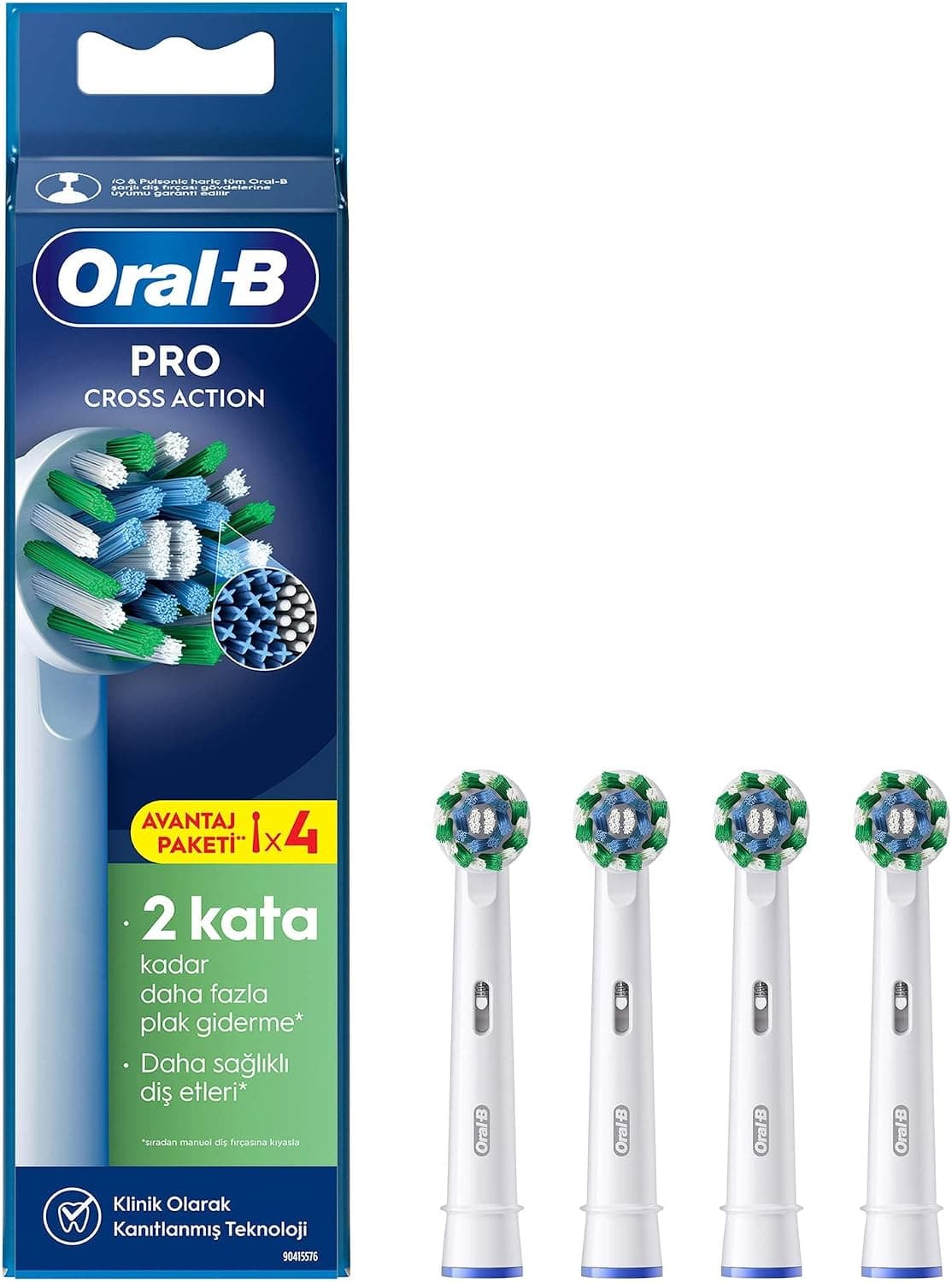 مسواک برقی Oral-B مدل Vitality Pro یاسی به همراه 4 عدد سری یدک Cross Action X-Filament مسواک برقی Oral-B مدل Vitality Pro یاسی به همراه 4 عدد سری یدک Cross Action X-Filament