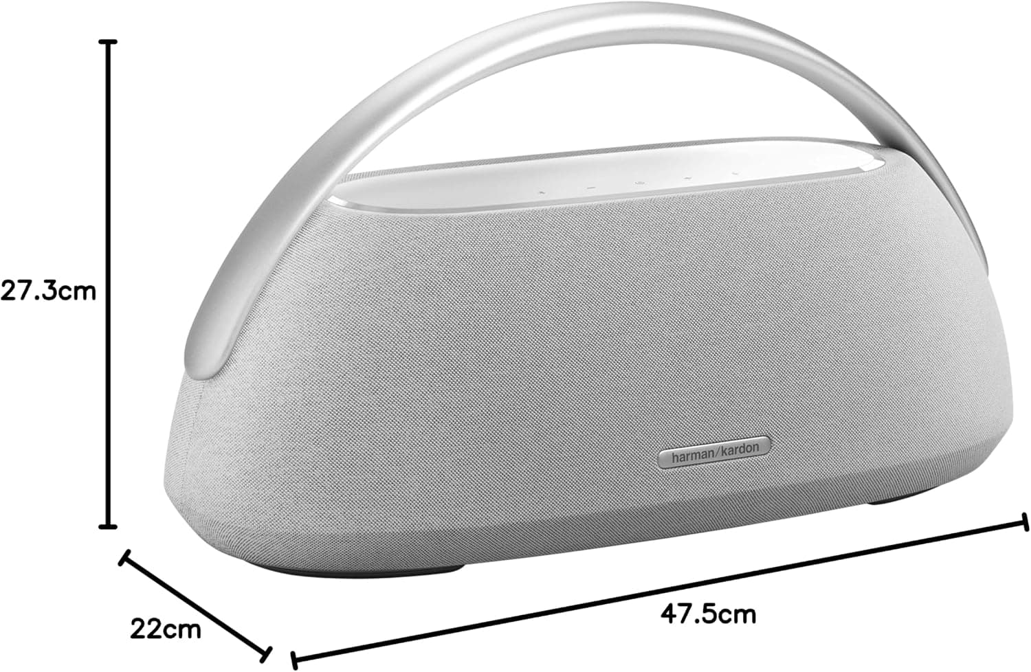 اسپیکر بلوتوثی Harman Kardon خاکستری مدل GOPLAY3 اسپیکر بلوتوثی Harman Kardon خاکستری مدل GOPLAY3