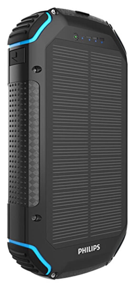 پاوربانک خورشیدی Philips ظرفیت 10.000mAh با دو خروجی USB-A مدل DLP7725N/00 پاوربانک خورشیدی Philips ظرفیت 10.000mAh با دو خروجی USB-A مدل DLP7725N/00