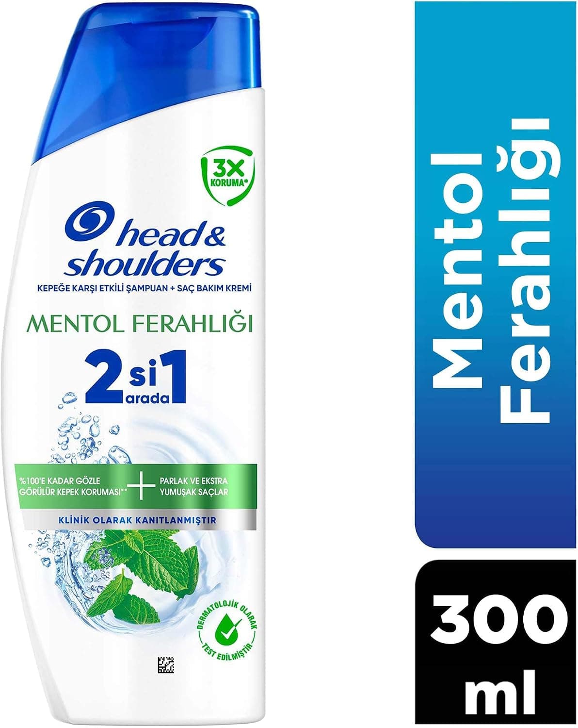 شامپو ضد شوره Head & Shoulders طراوت منتول 2 در 1 300ml شامپو ضد شوره Head & Shoulders طراوت منتول 2 در 1 300ml