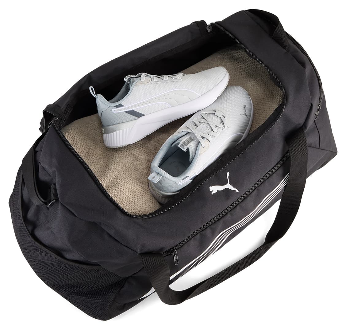 کیف ورزشی یونیسکس Puma مشکی Fundamental متوسط روزمره مدل 09118901 کیف ورزشی یونیسکس Puma مشکی Fundamental متوسط روزمره مدل 09118901