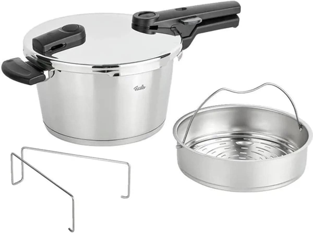 زودپز Fissler Vitaquick مشکی 4,5 Litre زودپز Fissler Vitaquick مشکی 4,5 Litre