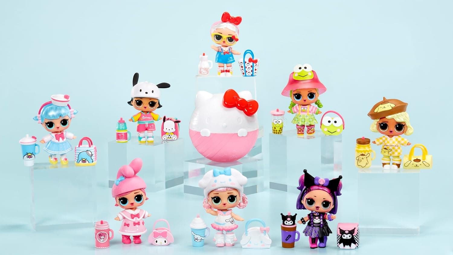 عروسک دخترانه L.O.L. Surprise! مدل Tots Hello Kitty عروسک دخترانه L.O.L. Surprise! مدل Tots Hello Kitty