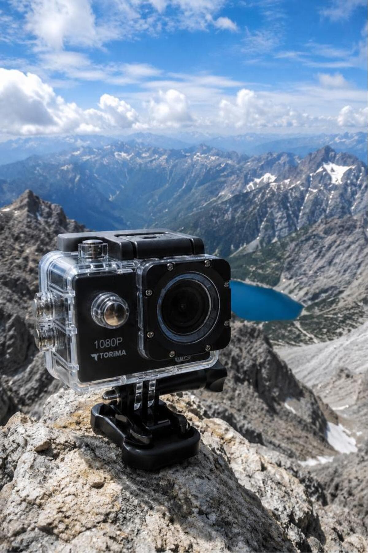 دوربین اکشن Torima با وضوح 1080P Ultra HD وایفای ضدآب مدل AC01 مشکی دوربین اکشن Torima با وضوح 1080P Ultra HD وایفای ضدآب مدل AC01 مشکی