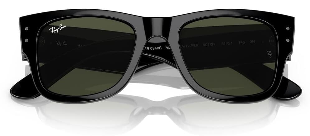 عینک آفتابی یونیسکس Ray-Ban Mega Wayfarer مدل RB 0840S 901 31 51 عینک آفتابی یونیسکس Ray-Ban Mega Wayfarer مدل RB 0840S 901 31 51