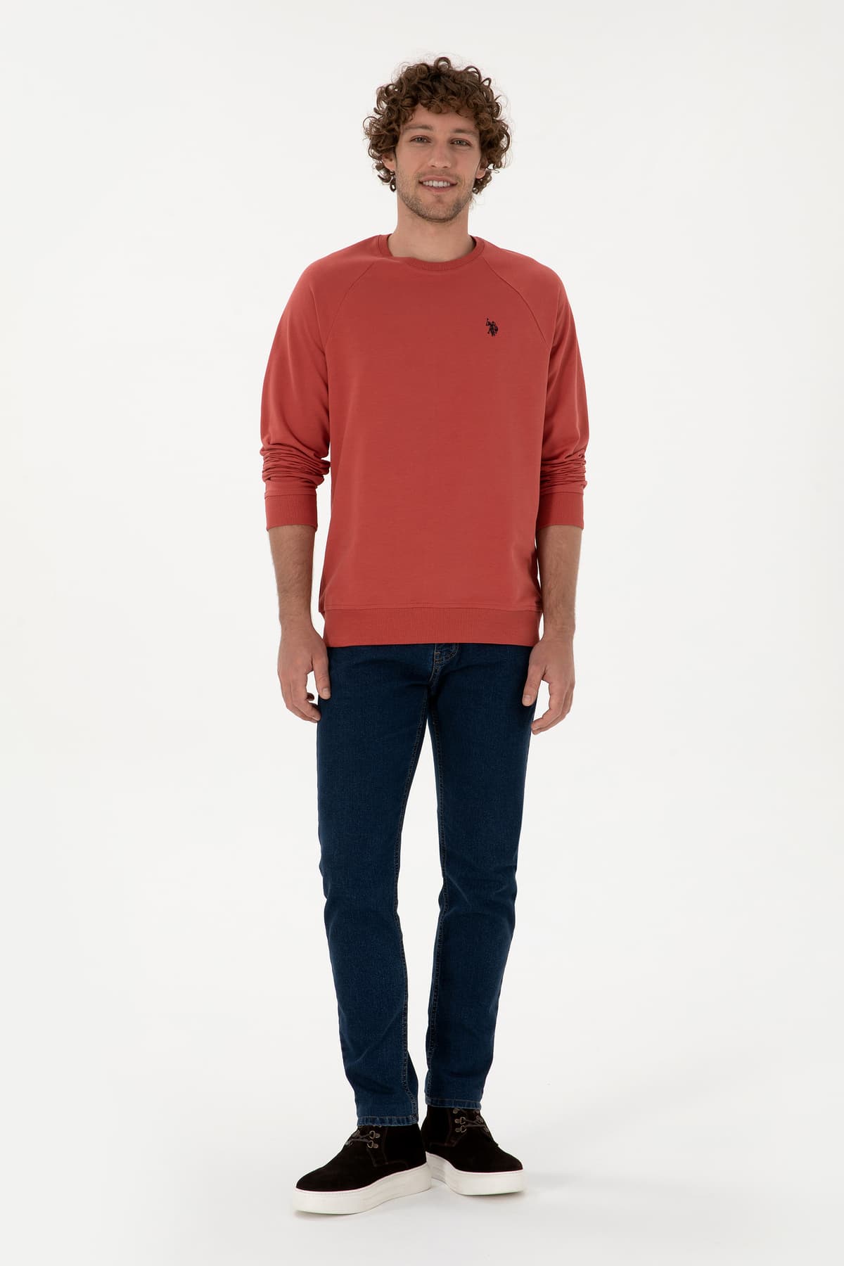 سوئیشرت مردانه U.S. Polo Assn. فیت معمولی یقه گرد گلخشکی نازک بیسیک مدل 50313752-VR026 سوئیشرت مردانه U.S. Polo Assn. فیت معمولی یقه گرد گلخشکی نازک بیسیک مدل 50313752-VR026