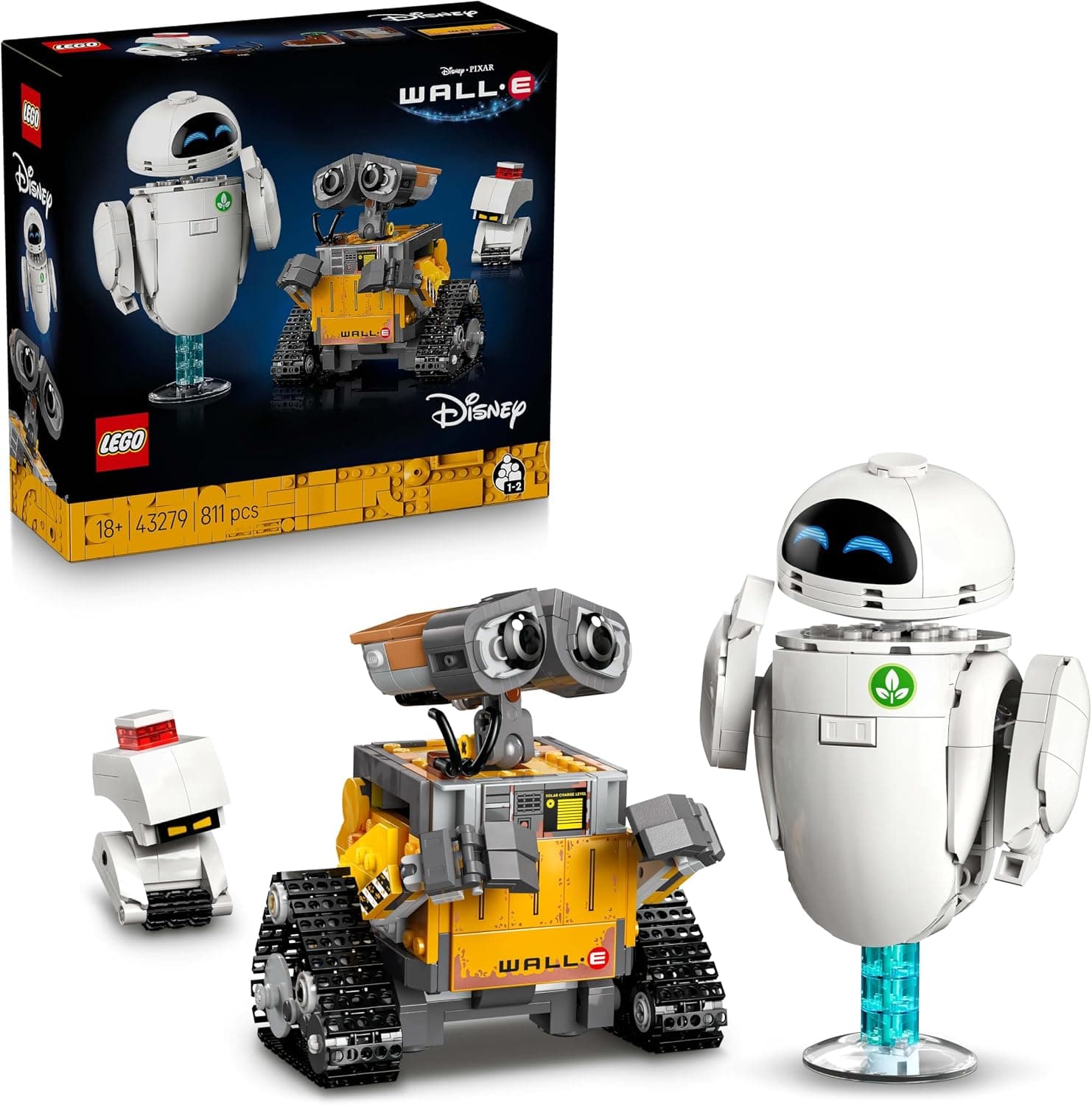 لگو Disney & Pixar مدل WALL-E و EVE 43279 لگو Disney & Pixar مدل WALL-E و EVE 43279