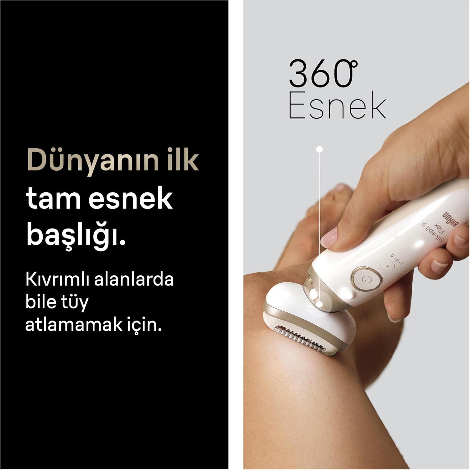 اپیلاتور Braun Silk·épil 9 Flex مناسب استفاده خشک و مرطوب مدل 9-071 3D اپیلاتور Braun Silk·épil 9 Flex مناسب استفاده خشک و مرطوب مدل 9-071 3D