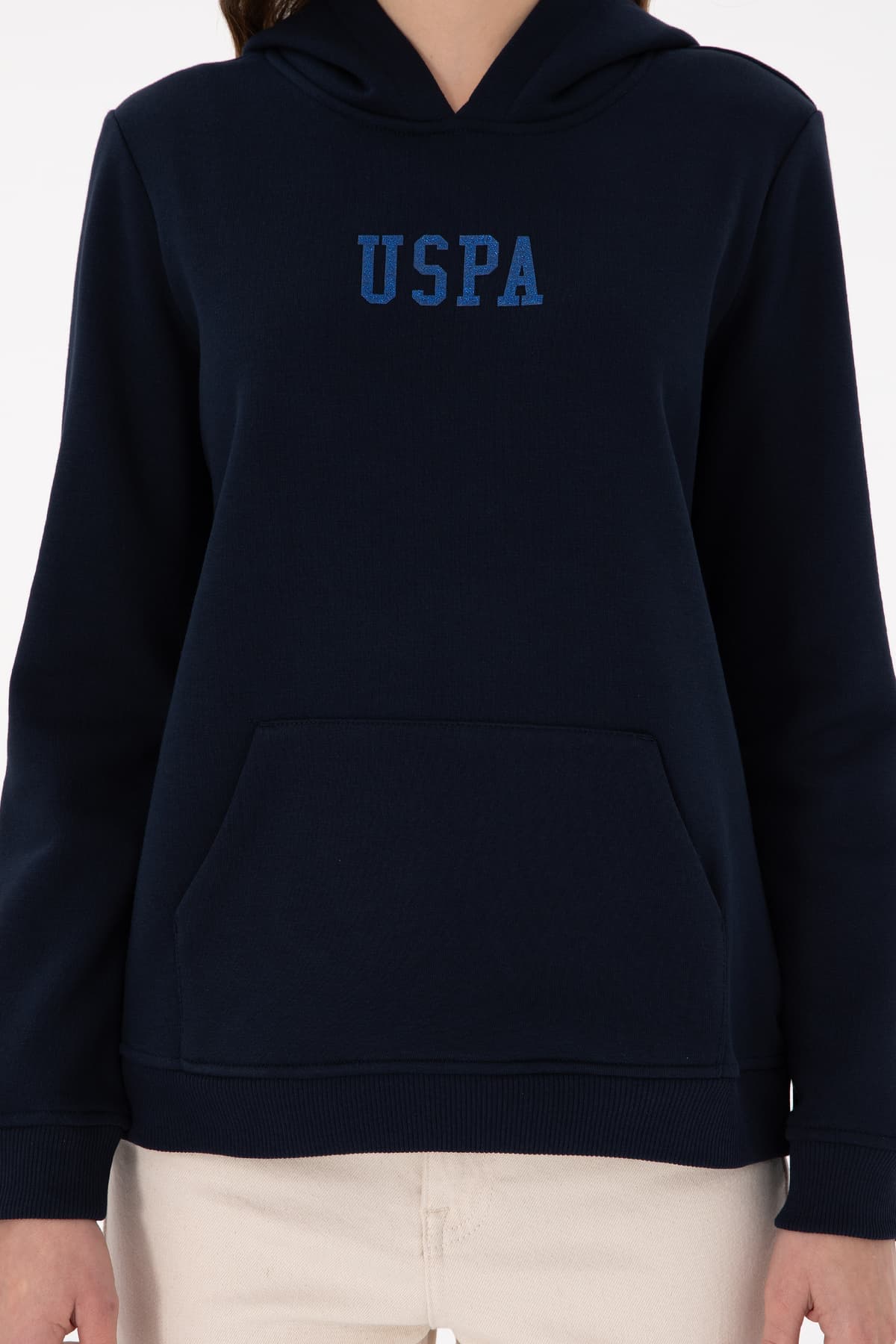 سویشرت زنانه U.S. Polo Assn. سرمهای هودیدار بیسیک مدل 50289536-VR033 سویشرت زنانه U.S. Polo Assn. سرمهای هودیدار بیسیک مدل 50289536-VR033