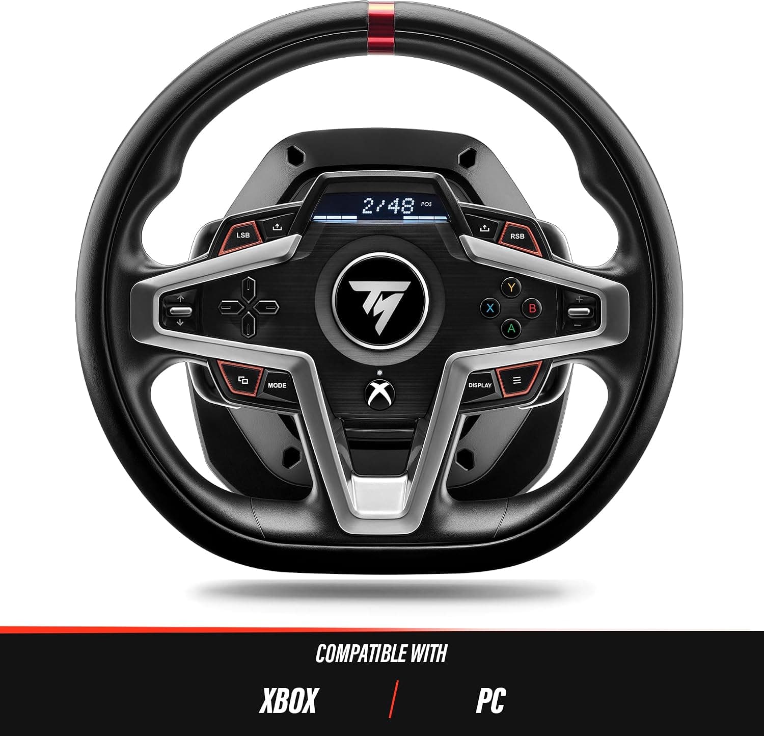 فرمان مسابقهای Thrustmaster Force Feedback مدل T248 برای Xbox Series X|S/Xbox One/PC فرمان مسابقهای Thrustmaster Force Feedback مدل T248 برای Xbox Series X|S/Xbox One/PC