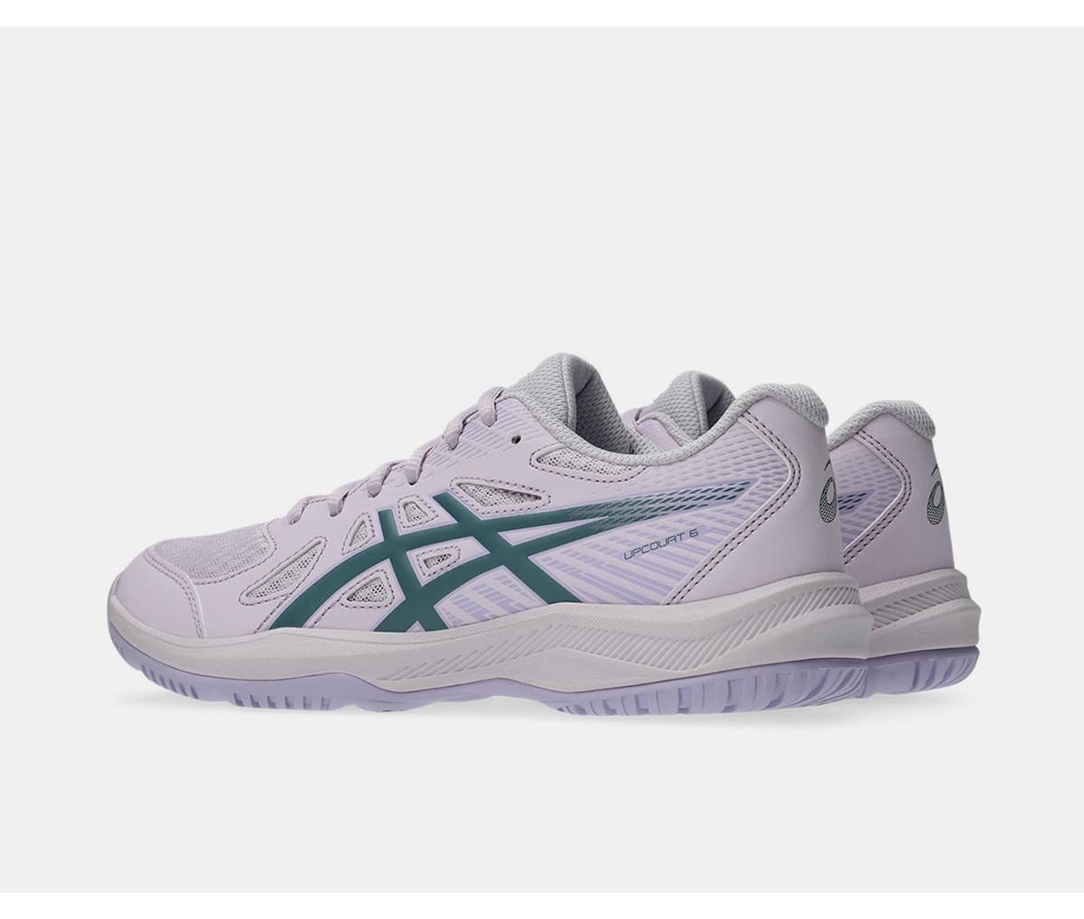کفش والیبال یونیسکس Asics بنفش مدل UPCOURT 6 کفش والیبال یونیسکس Asics بنفش مدل UPCOURT 6
