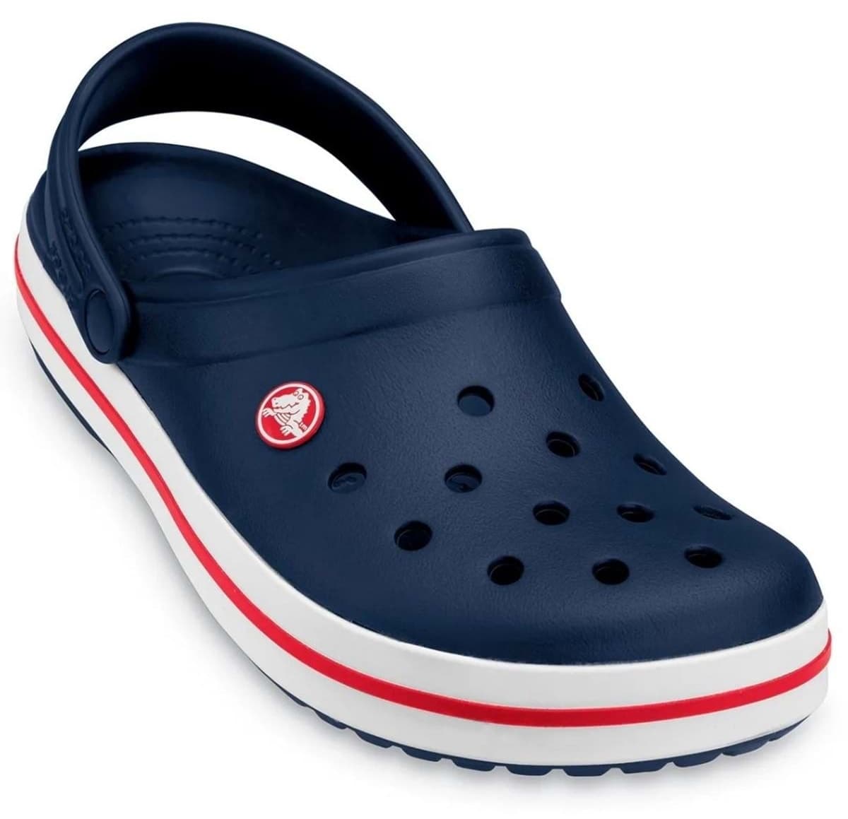 دمپایی زنانه Crocs سرمهای مدل Crocband 11016-410 دمپایی زنانه Crocs سرمهای مدل Crocband 11016-410