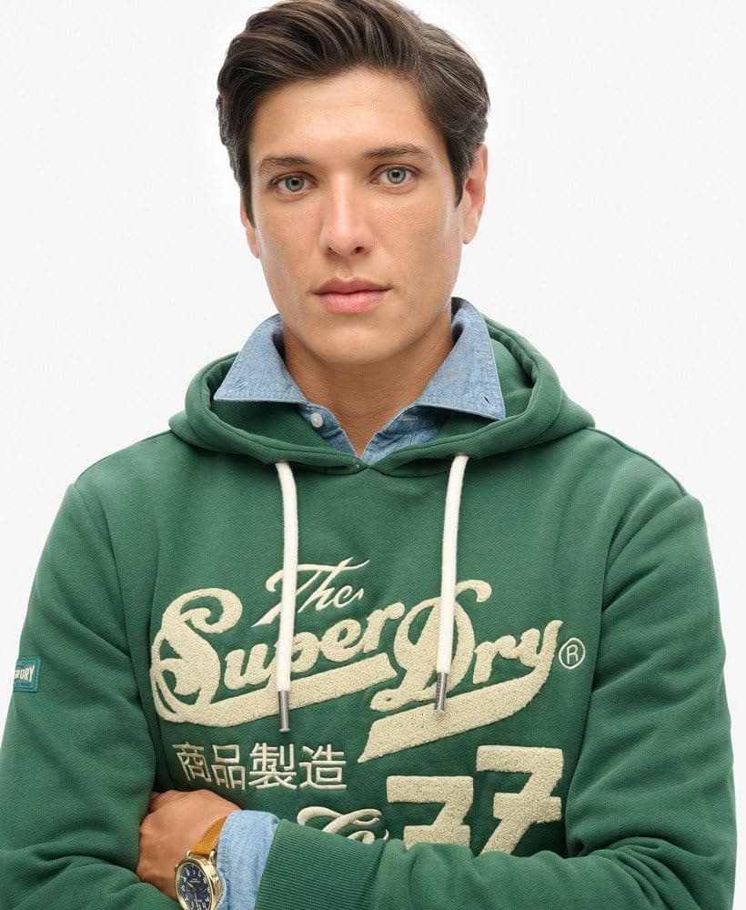 سوئیشرت مردانه Superdry با یقه کلاهدار سبز سایز M مدل 5003215446 سوئیشرت مردانه Superdry با یقه کلاهدار سبز سایز M مدل 5003215446