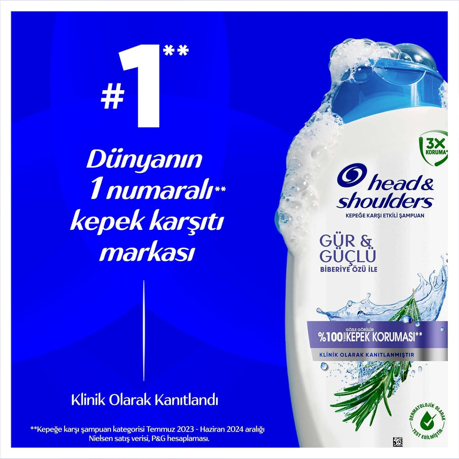 شامپو ضدشوره Head & Shoulders برای موهای پرپشت و قوی 330ml شامپو ضدشوره Head & Shoulders برای موهای پرپشت و قوی 330ml