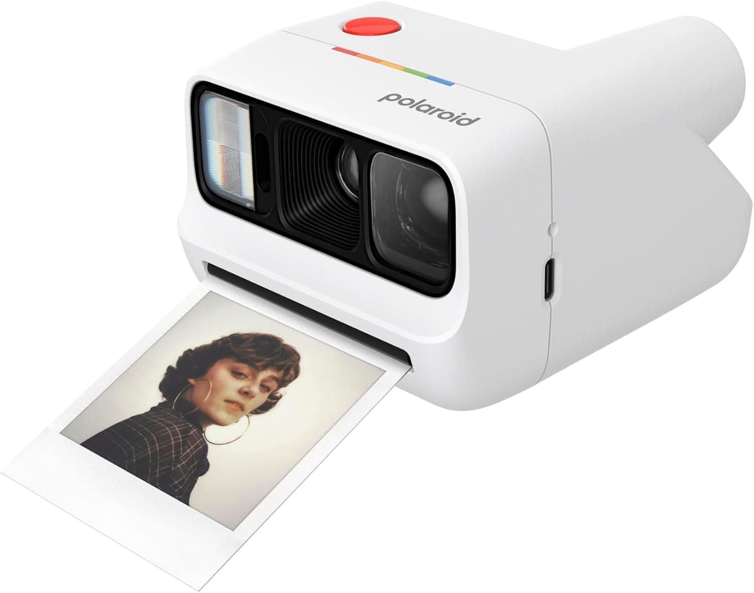 دوربین چاپ سریع بههمراه فیلم Polaroid Go Generation 3 سفید دوربین چاپ سریع بههمراه فیلم Polaroid Go Generation 3 سفید
