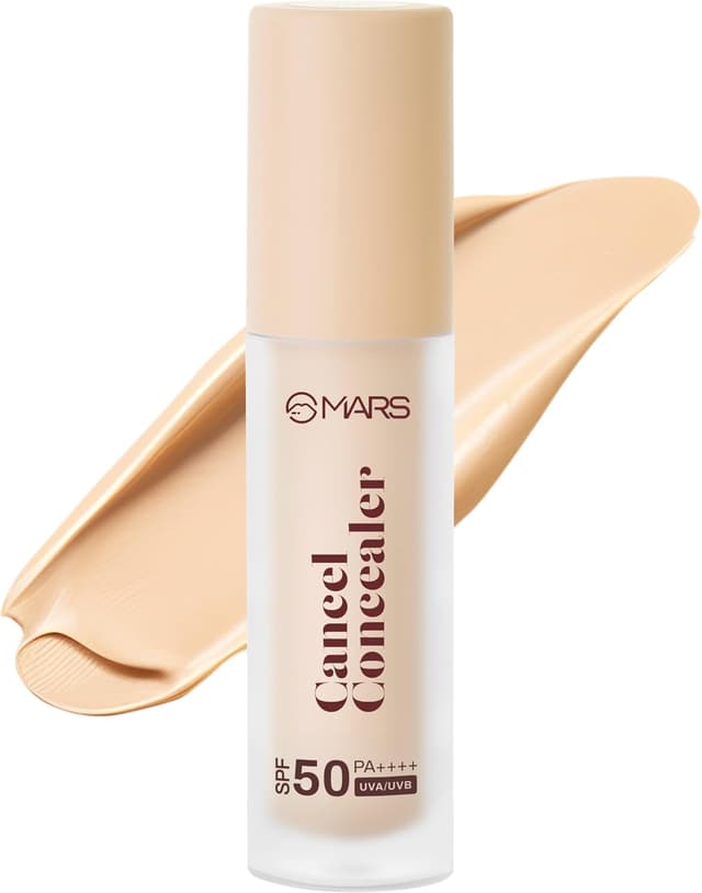 کانسیلر MARS با پوشش متوسط تا بالا و پایان طبیعی درخشان SPF50 PA++++ مدل 03-Dreamy Beige کانسیلر MARS با پوشش متوسط تا بالا و پایان طبیعی درخشان SPF50 PA++++ مدل 03-Dreamy Beige