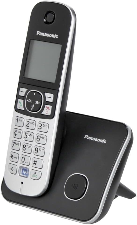 تلفن بیسیم Panasonic با منشی تلفنی و صفحه نمایش نسخه آلمانی مدل KX-TG6822 تلفن بیسیم Panasonic با منشی تلفنی و صفحه نمایش نسخه آلمانی مدل KX-TG6822