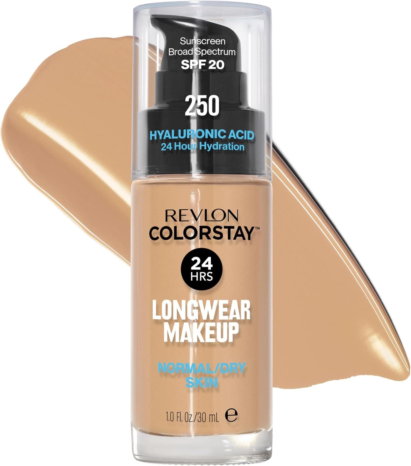 کرم پودر مایع Revlon مدل ColorStay برای پوست معمولی تا خشک 30ml شماره 110 Ivory کرم پودر مایع Revlon مدل ColorStay برای پوست معمولی تا خشک 30ml شماره 110 Ivory