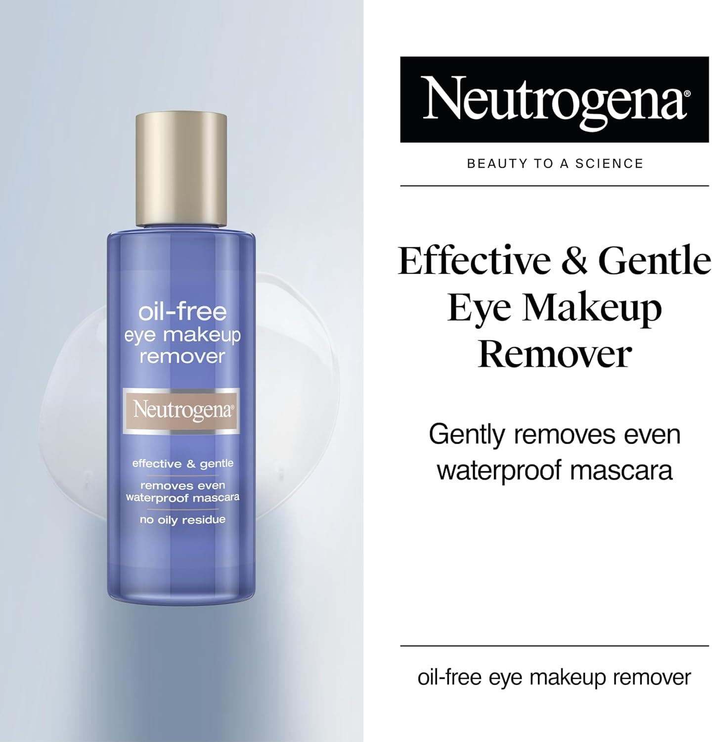 محلول پاککننده آرایش چشم مایع بدون روغن Neutrogena با آلوئهورا و عصاره خیار مناسب ریمل ضدآب 3.8 fl. oz محلول پاککننده آرایش چشم مایع بدون روغن Neutrogena با آلوئهورا و عصاره خیار مناسب ریمل ضدآب 3.8 fl. oz