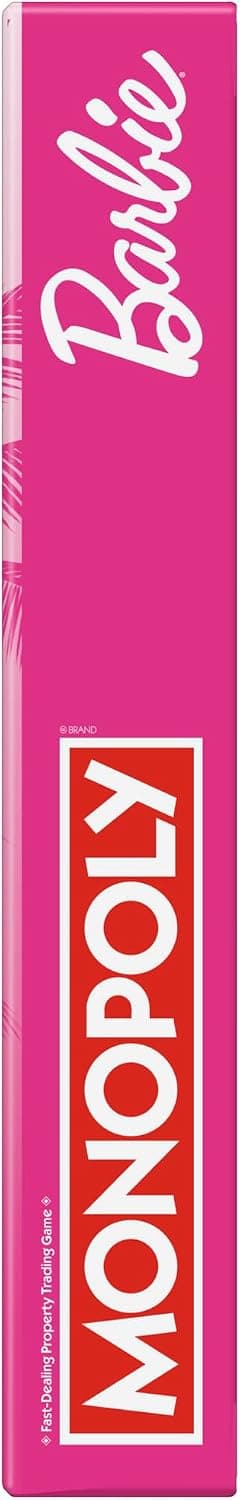 بازی رومیزی Monopoly مناسب کودکان و بزرگسالان نسخه Barbie شامل ۶ مهره صورتی رویی مدل انگلیسی بازی رومیزی Monopoly مناسب کودکان و بزرگسالان نسخه Barbie شامل ۶ مهره صورتی رویی مدل انگلیسی