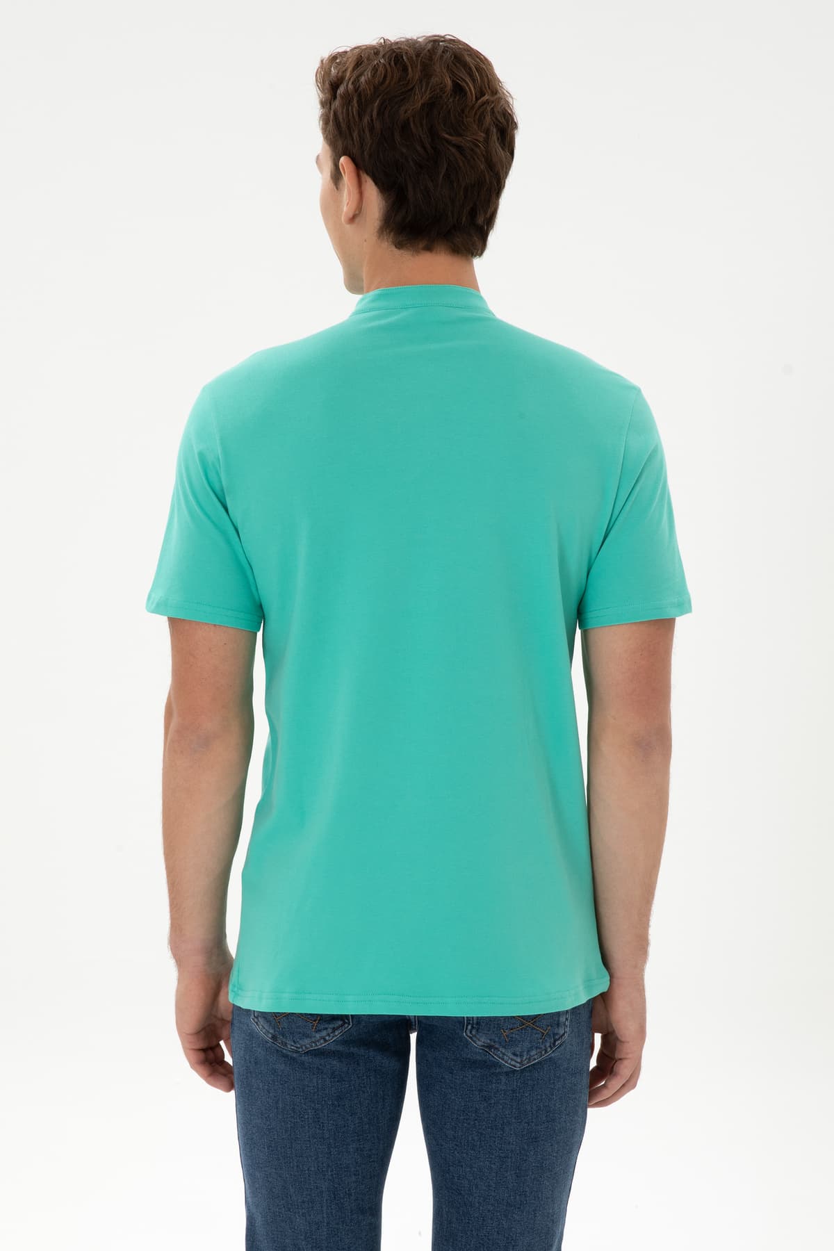 تیشرت مردانه U.S. Polo Assn. فیت معمولی نعنایی مدل 50324794-VR090 تیشرت مردانه U.S. Polo Assn. فیت معمولی نعنایی مدل 50324794-VR090