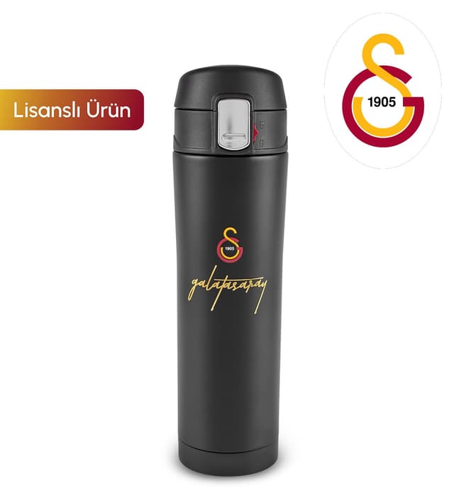 فلاسک استیل Karaca x Galatasaray دارای مجوز رسمی ضدنشت با جعبه 450 ml فلاسک استیل Karaca x Galatasaray دارای مجوز رسمی ضدنشت با جعبه 450 ml