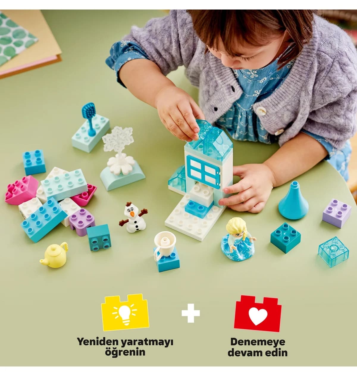 لگو DUPLO Elsa و Olaf کشور برفی مدل 10462 لگو DUPLO Elsa و Olaf کشور برفی مدل 10462