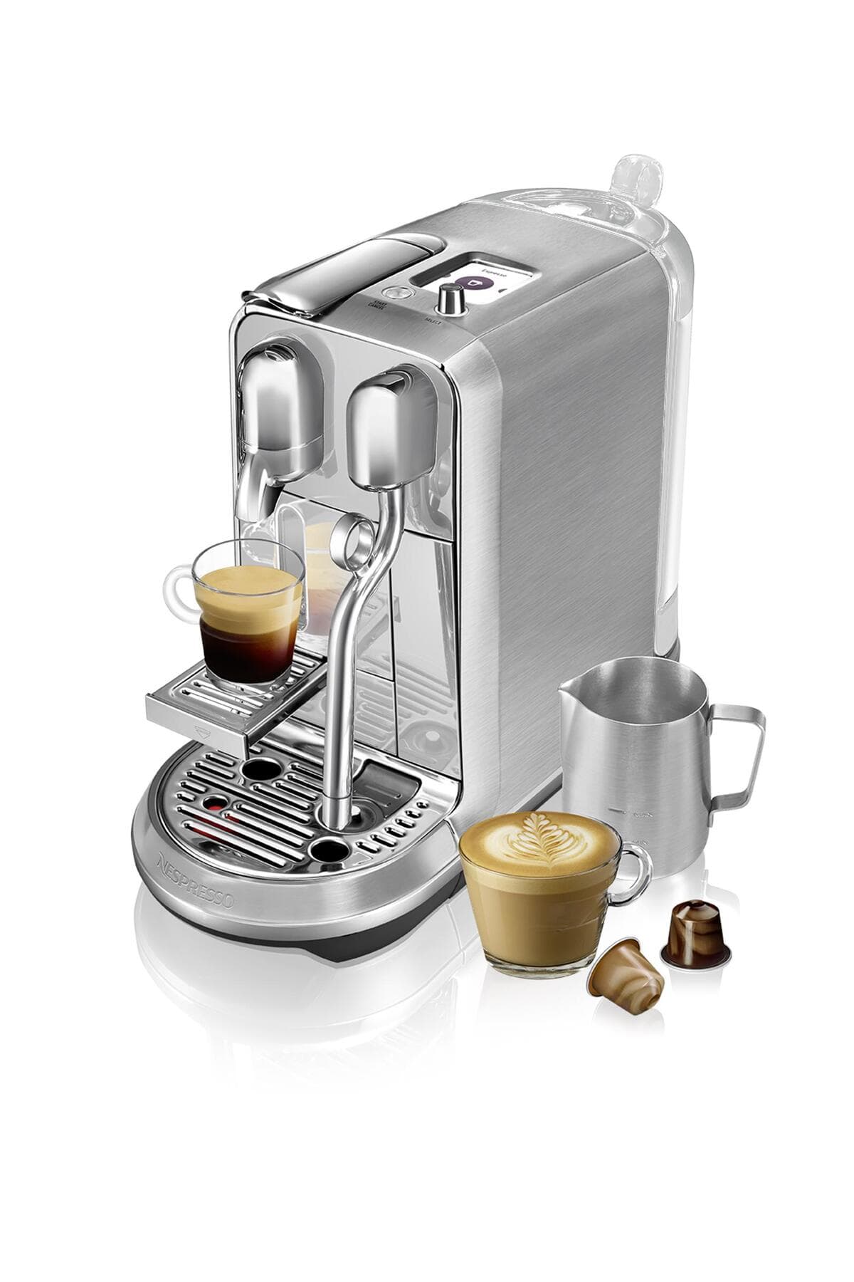 دستگاه قهوهساز Nespresso با سیستم تهیه شیر مدل J520 Creatista Plus دستگاه قهوهساز Nespresso با سیستم تهیه شیر مدل J520 Creatista Plus
