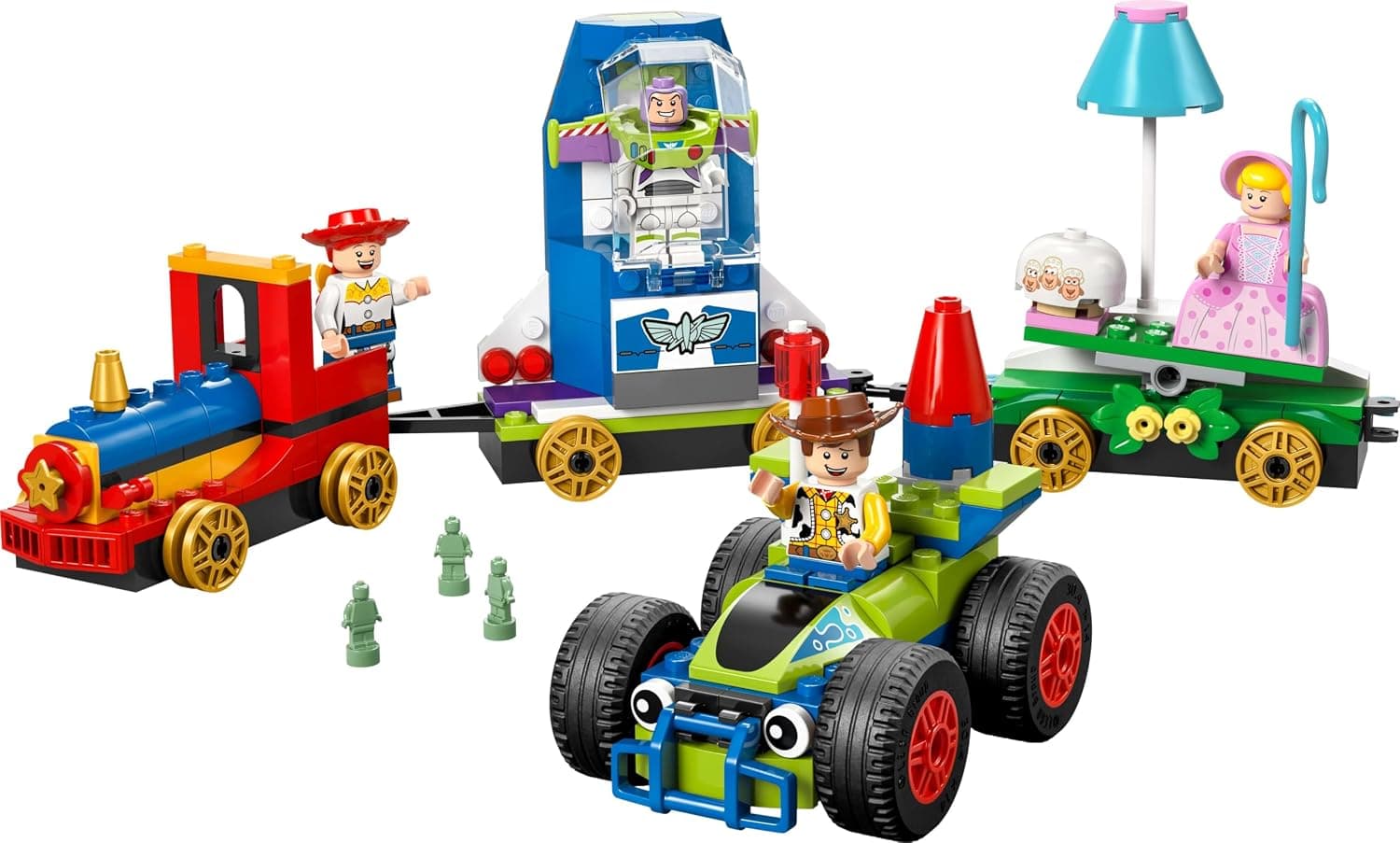 لگو Disney & Pixar Toy Story Celebration Train و RC Car مدل 43264 لگو Disney & Pixar Toy Story Celebration Train و RC Car مدل 43264