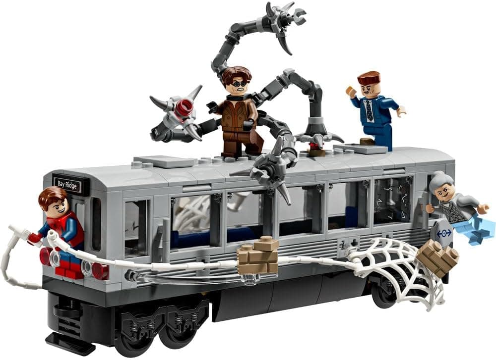لگو Marvel صحنه قطار مترو Spider-Man علیه Doc Ock مدل 76321 لگو Marvel صحنه قطار مترو Spider-Man علیه Doc Ock مدل 76321