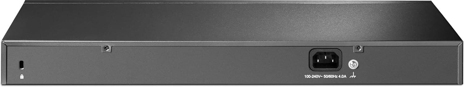 سوئیچ شبکه TP-Link با 16 پورت PoE+، 2 پورت RJ45 گیگابیتی و 2 اسلات Combo Gigabit SFP، 250 W، رکمونت مدل TL-SG1218MPE سوئیچ شبکه TP-Link با 16 پورت PoE+، 2 پورت RJ45 گیگابیتی و 2 اسلات Combo Gigabit SFP، 250 W، رکمونت مدل TL-SG1218MPE