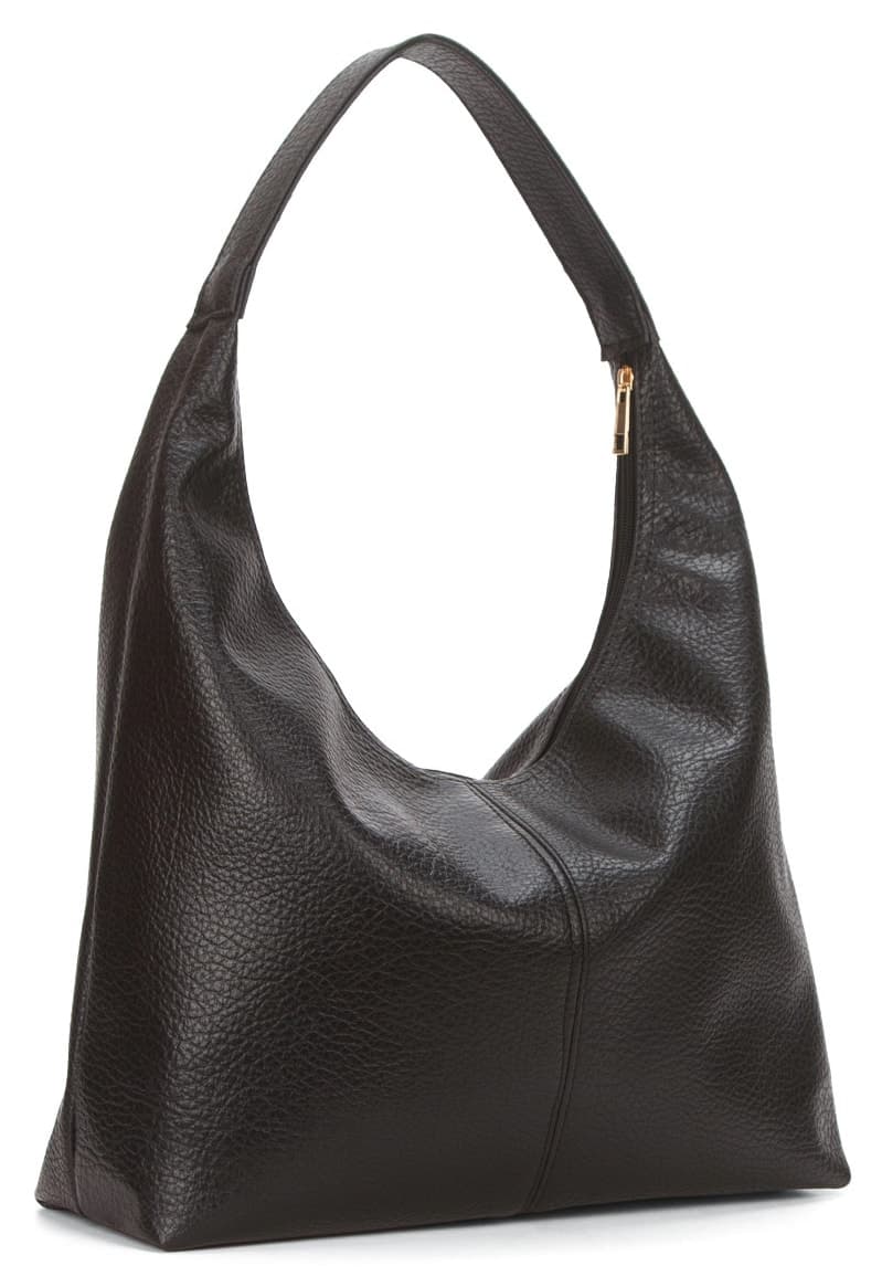 کیف زنانه بزرگ مشکی شانهای و توت Adelina Bags با بافت نرم و فرم آزاد کیف زنانه بزرگ مشکی شانهای و توت Adelina Bags با بافت نرم و فرم آزاد
