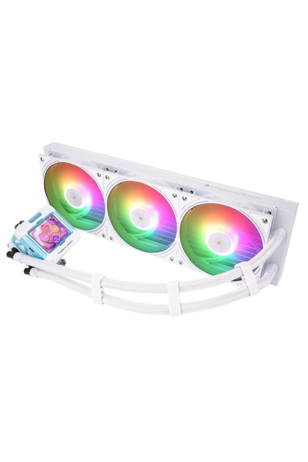 خنککننده مایع پردازنده سازگار با Intel و AMD Thermalright ARGB 360mm مدل Frozen Warframe 360 BW خنککننده مایع پردازنده سازگار با Intel و AMD Thermalright ARGB 360mm مدل Frozen Warframe 360 BW