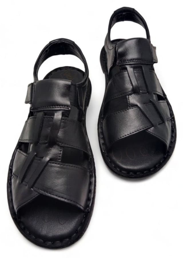 صندل مردانه Magic Shoes چرم طبیعی ارتوپدی صندل مردانه Magic Shoes چرم طبیعی ارتوپدی