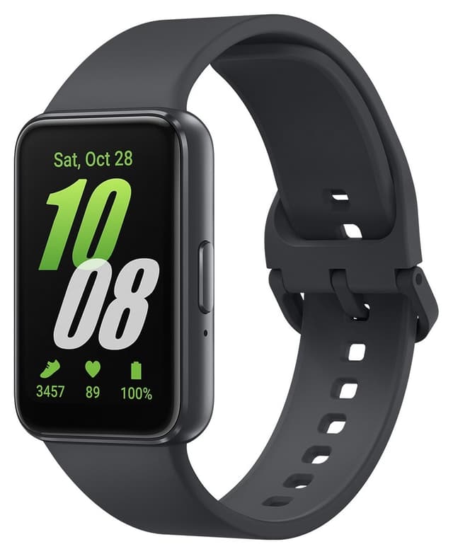 مچبند هوشمند Samsung Galaxy Fit3 خاکستری تیره مچبند هوشمند Samsung Galaxy Fit3 خاکستری تیره