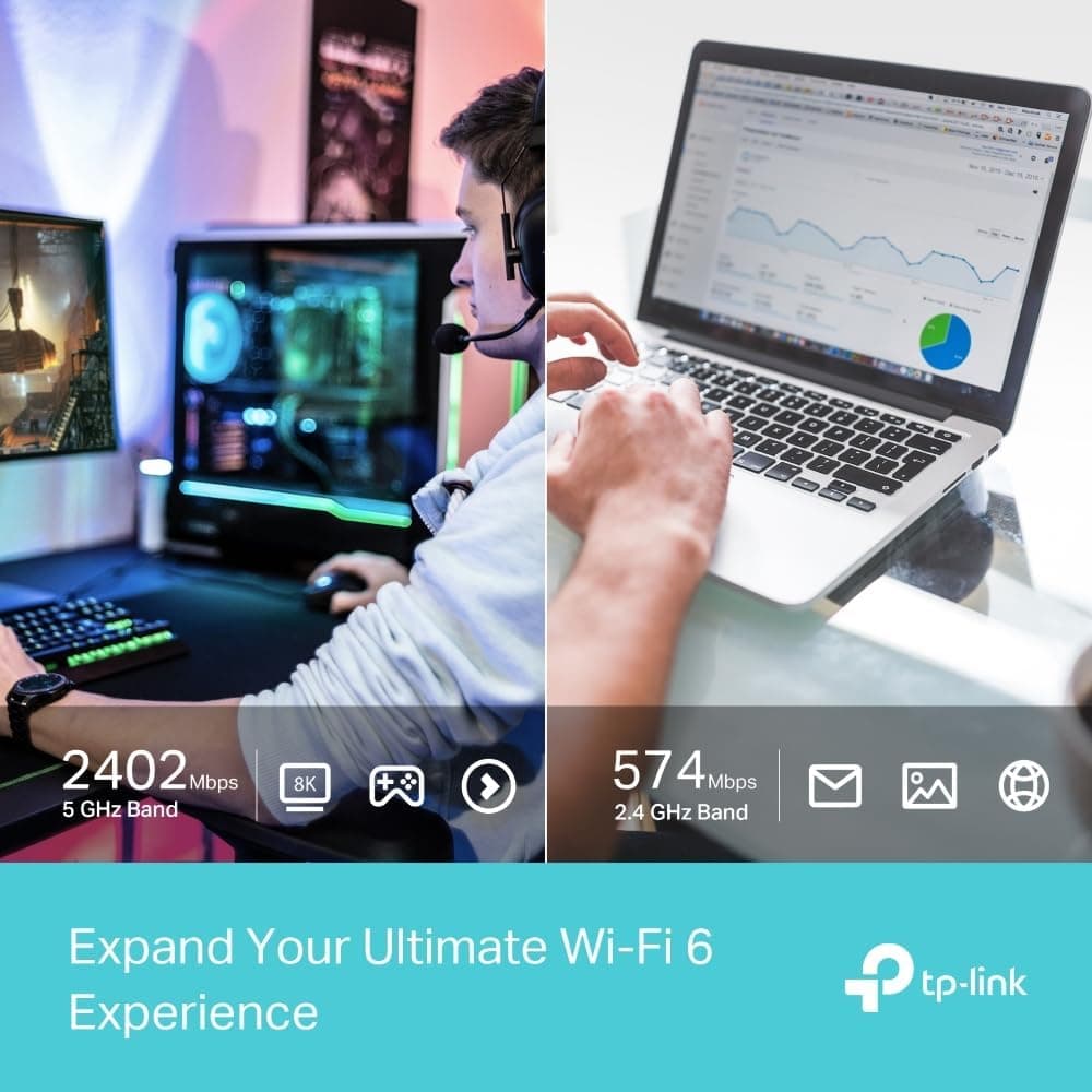 آداپتور USB دو بانده TP-Link با Wi-Fi 6، AX3000Mbps، USB 3.0، WPA3، Beamforming و MU-MIMO مدل Archer TX50UH آداپتور USB دو بانده TP-Link با Wi-Fi 6، AX3000Mbps، USB 3.0، WPA3، Beamforming و MU-MIMO مدل Archer TX50UH