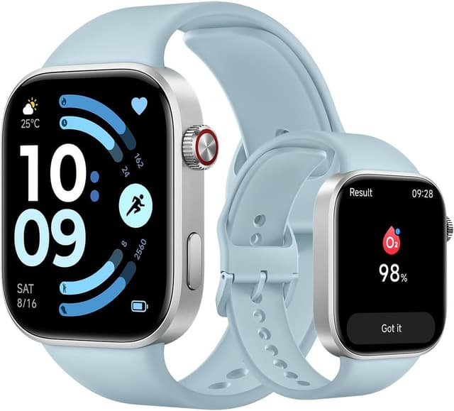 ساعت هوشمند Xiaomi Redmi Smart Watch 6 با نمایشگر AMOLED رنگ آبی یخی ساعت هوشمند Xiaomi Redmi Smart Watch 6 با نمایشگر AMOLED رنگ آبی یخی