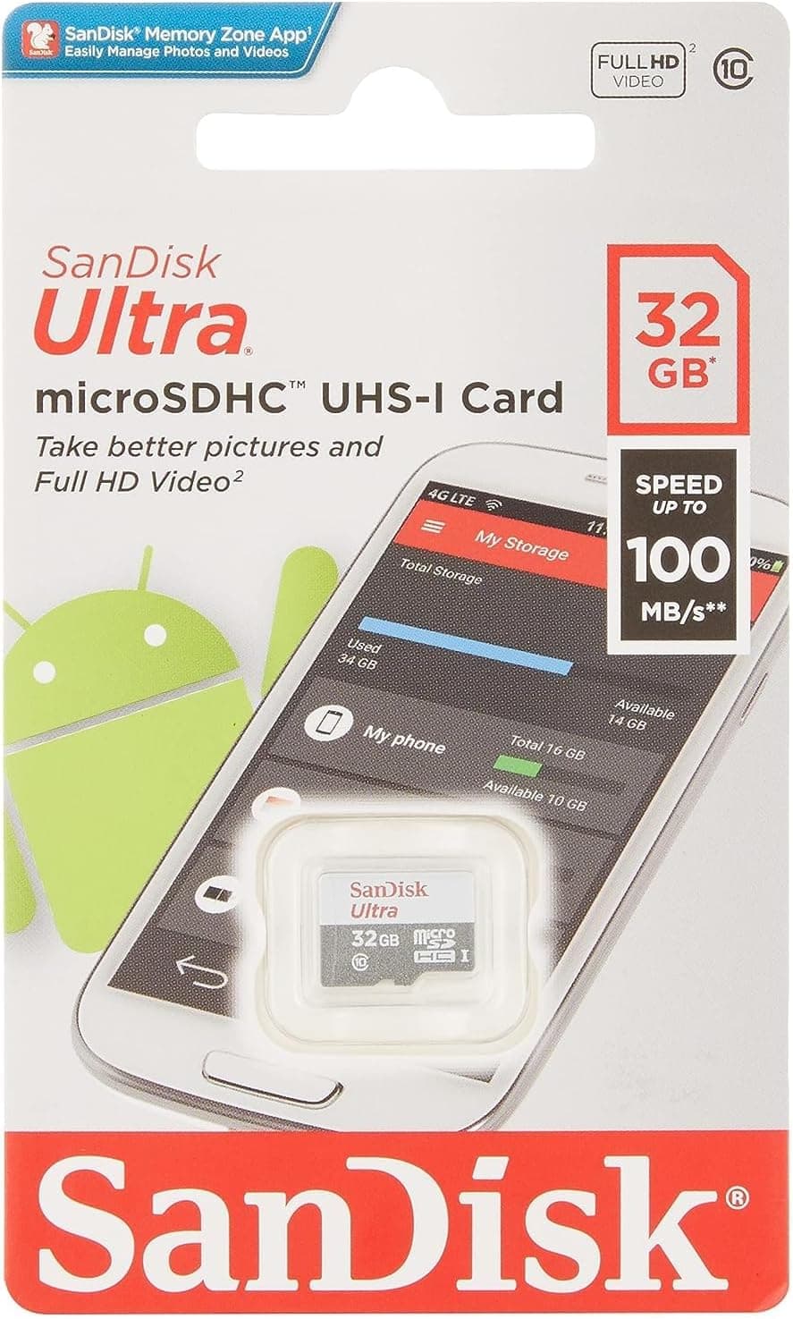 کارت حافظه microSD SanDisk Ultra کلاس 10 UHS-I ظرفیت 64 GB مدل SDSQUNR-064G-GN3MN کارت حافظه microSD SanDisk Ultra کلاس 10 UHS-I ظرفیت 64 GB مدل SDSQUNR-064G-GN3MN